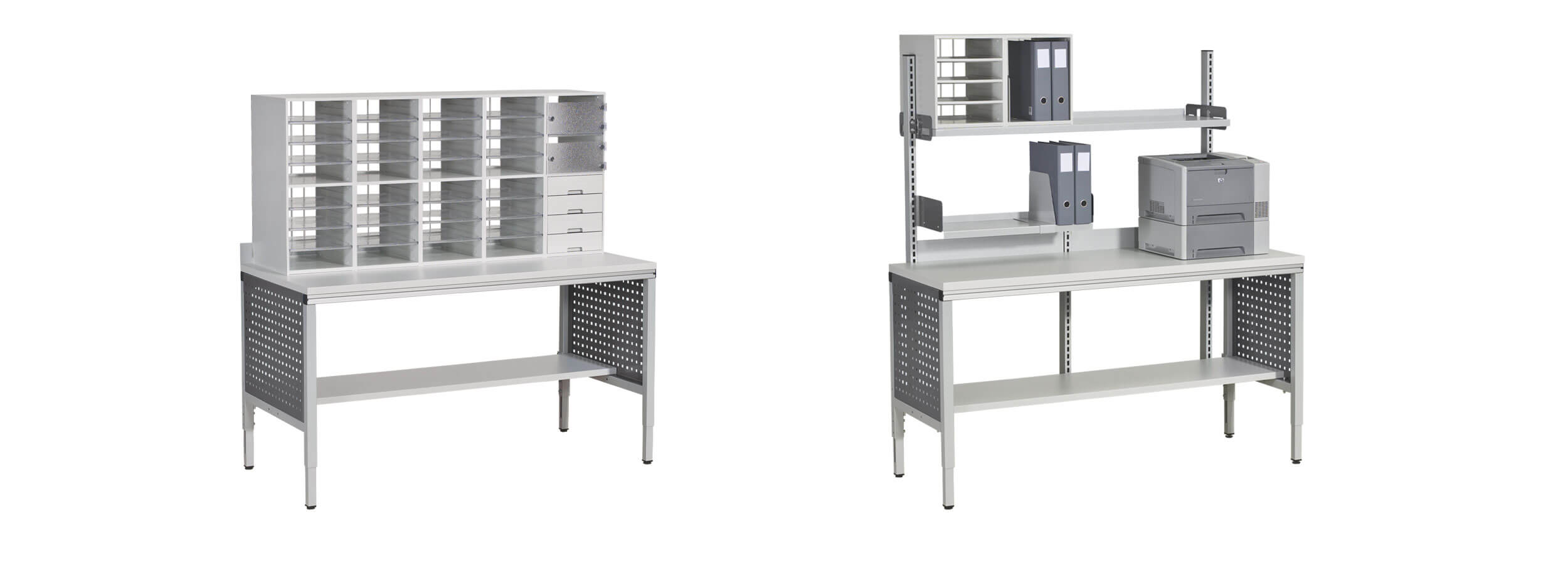 Workbench Overhead Storage System